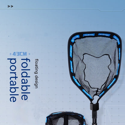 Collapsible Floating Telescopic Fishing Net – Rubber Coated, Lightweight